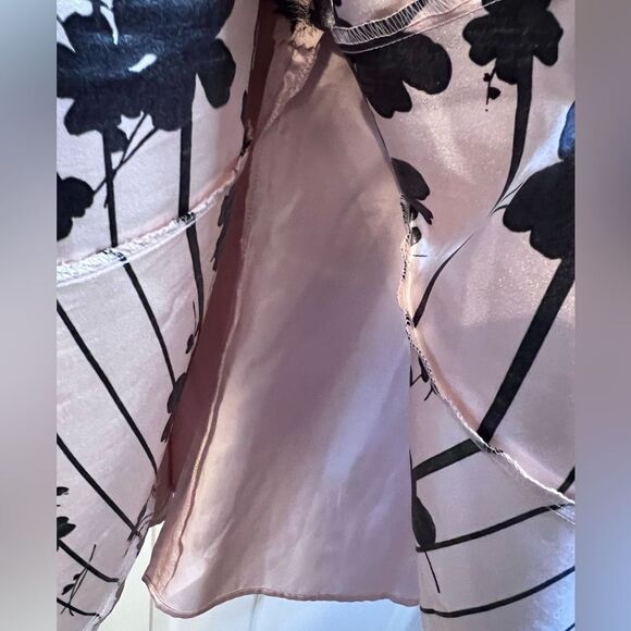 Julian Taylor Millennial Blush Pink and Black Fit and Flare Dress Size 6. … - Picture 6 of 6